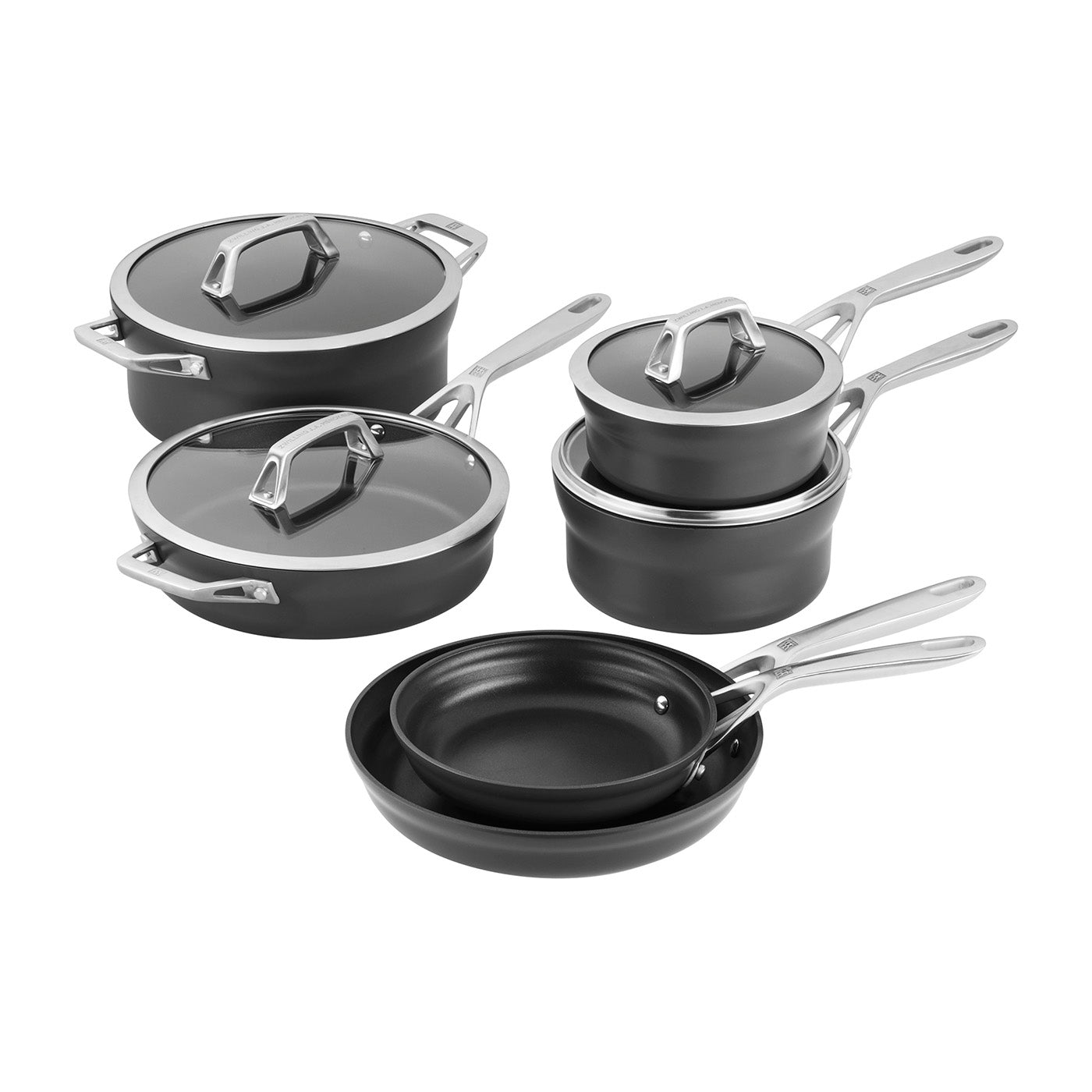 Zwilling Motion Hard Anodized 10-pc Aluminum Nonstick Cookware Set on Sale