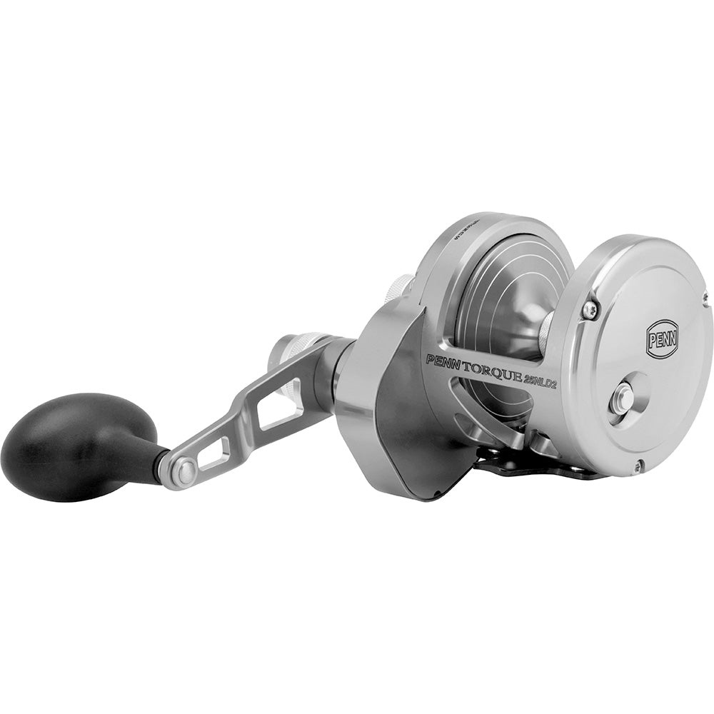 PENN Torque Lever Drag 2 Speed Reel Silver TRQ25NLD2S [1501852] Fashion
