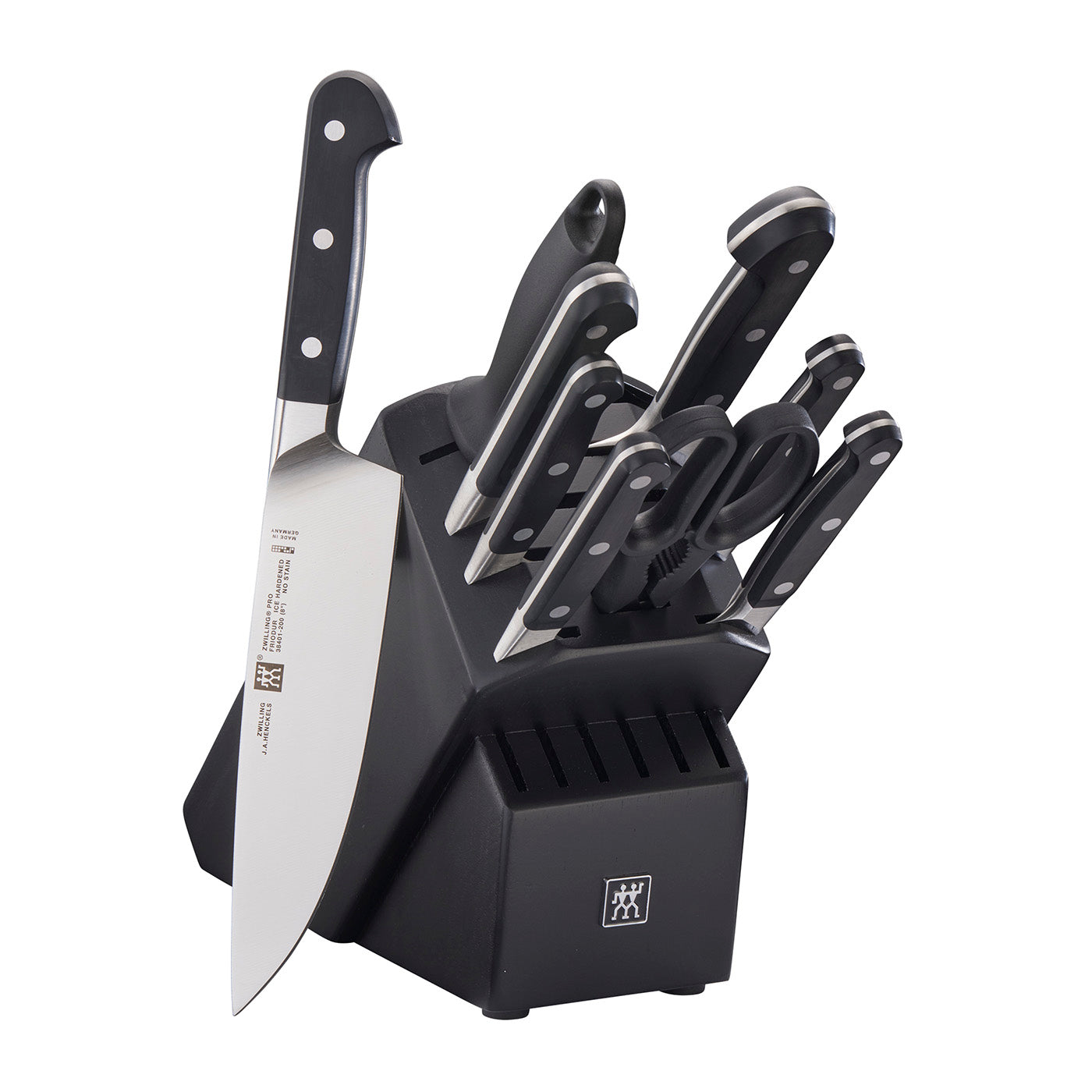 Zwilling Pro 10-pc Knife Block Set, Black Online Hot Sale