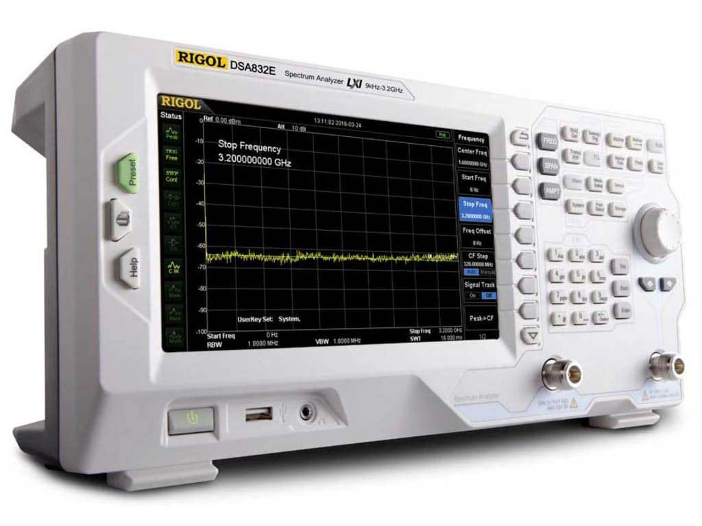 DSA832E-TG Spectrum Analyzer (9kHz to 3.2GHz) with Tracking Generator Online