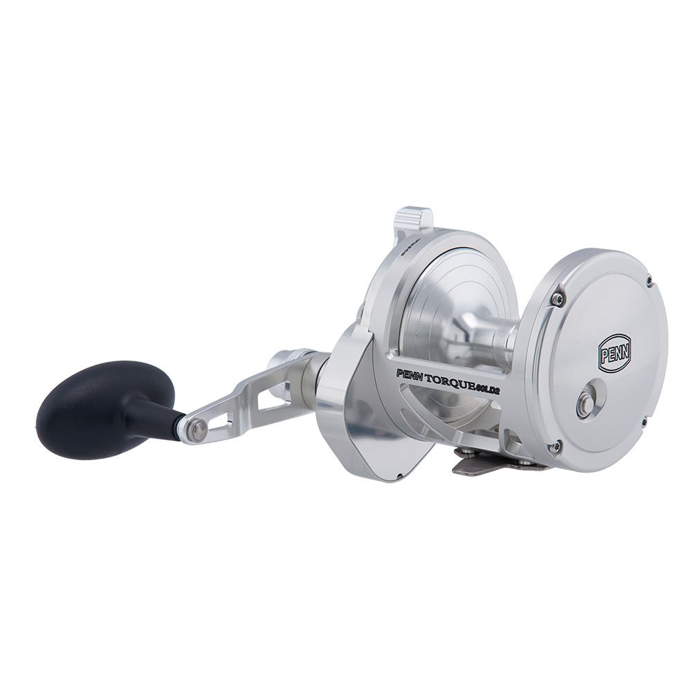 PENN Torque Lever Drag 2 Speed Reel Silver TRQ60LD2S [1501856] Sale