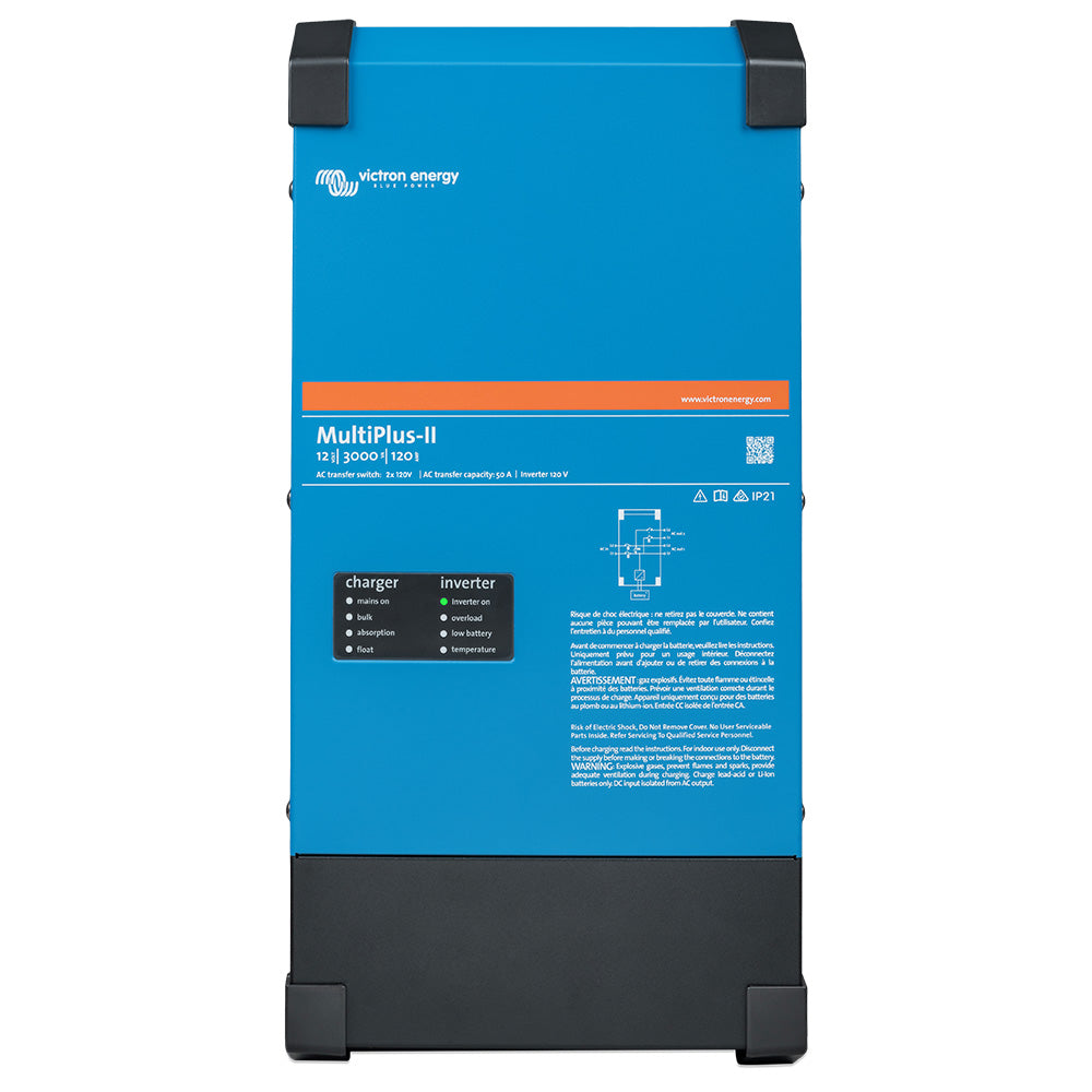 Victron MultiPlus-II 12/3000 – 120-50 – 2x 120V UL Approved [PMP122305102] Online