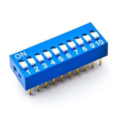 DIP Switch 10 Switches 20-Pin Hot on Sale