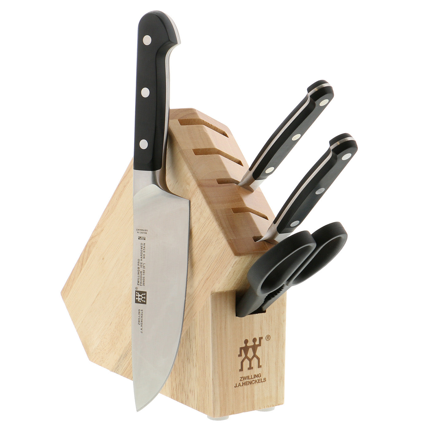 Zwilling Pro 5-pc Studio Knife Block Set Supply