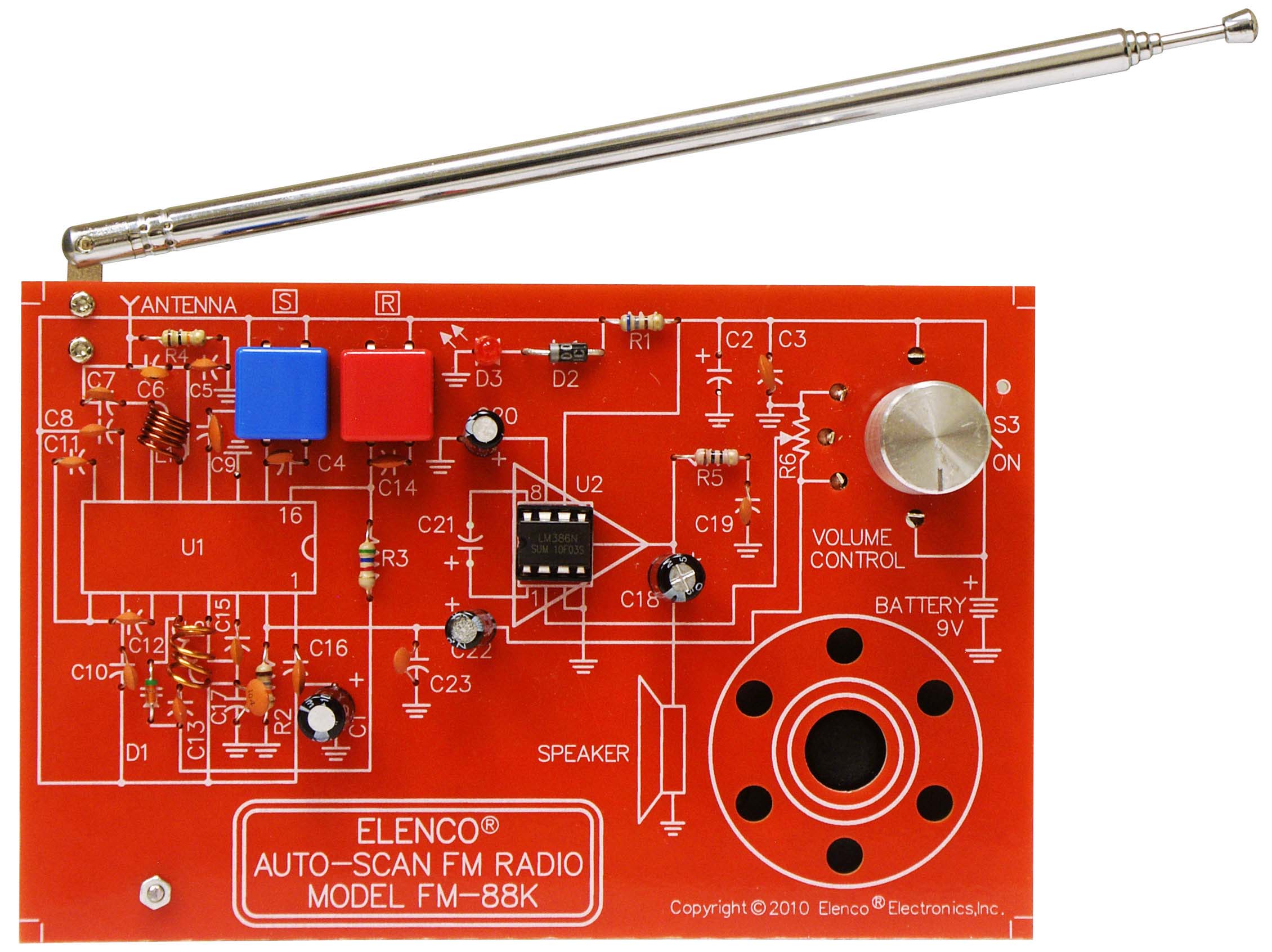Elenco AutoScan FM Radio Kit Online now