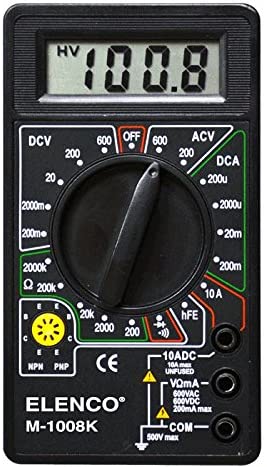 Elenco M-1008K – Digital Multimeter Solder Kit Hot on Sale