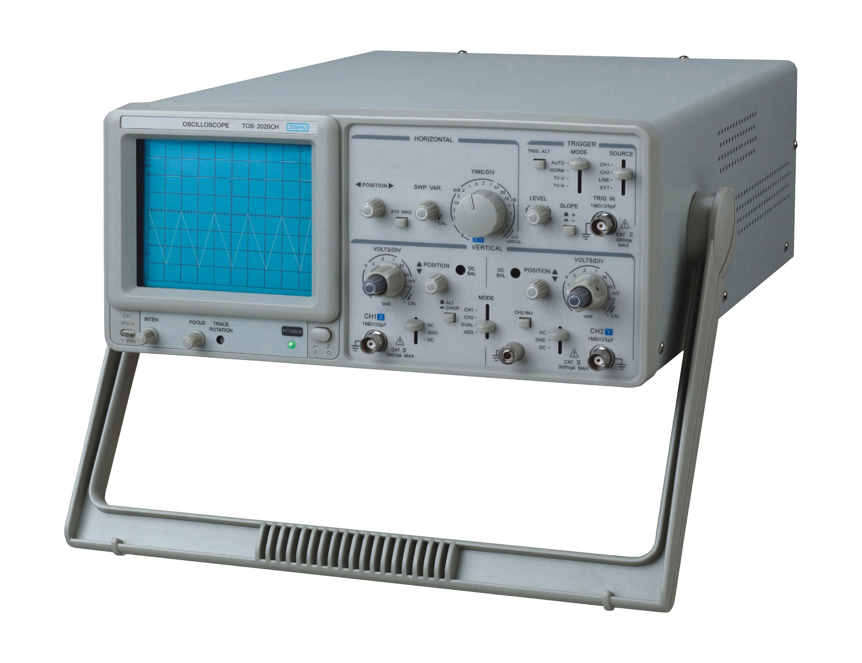 Electronix Express 20MHz, Dual Channel Analog Oscilloscope Discount