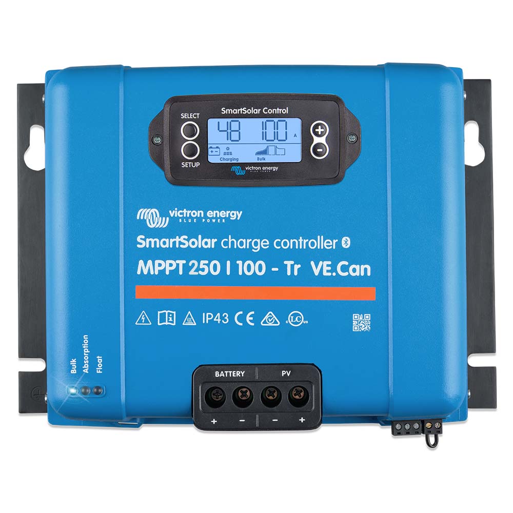 Victron SmartSolar MPPT Solar Charge Controller – 250V – 100Am- VE.CAN Port – UL Approved [SCC125110412] Fashion