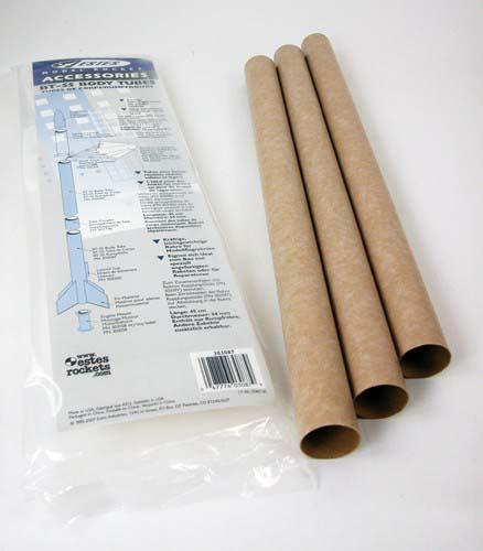 Estes BT-55 Body Tube Pack – Includes 3 Tubes that fit NC-55 Nose Cones (003087) Online now