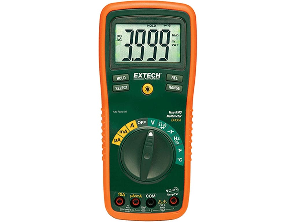 Extech EX430A – 11 Function True RMS Professional Multimeter Discount