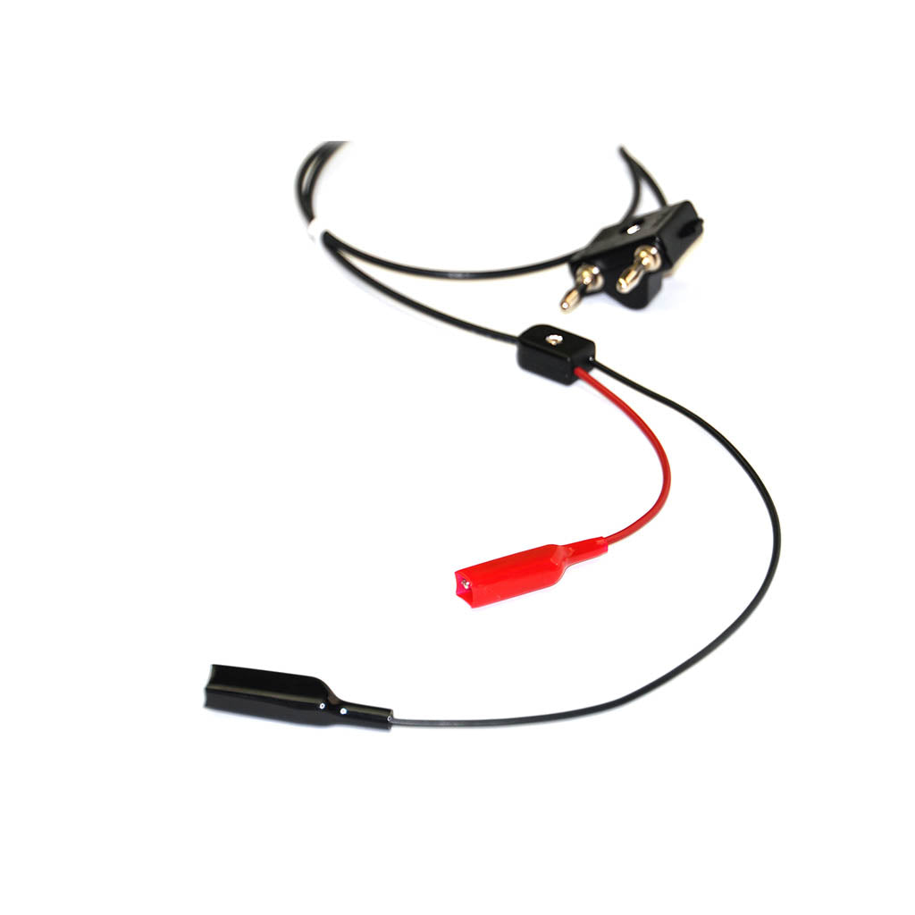 EZ Hook 36″ Stacking Double Banana Plug Test Cable RG174/U to Alligator and Miniature Alligator Hot on Sale