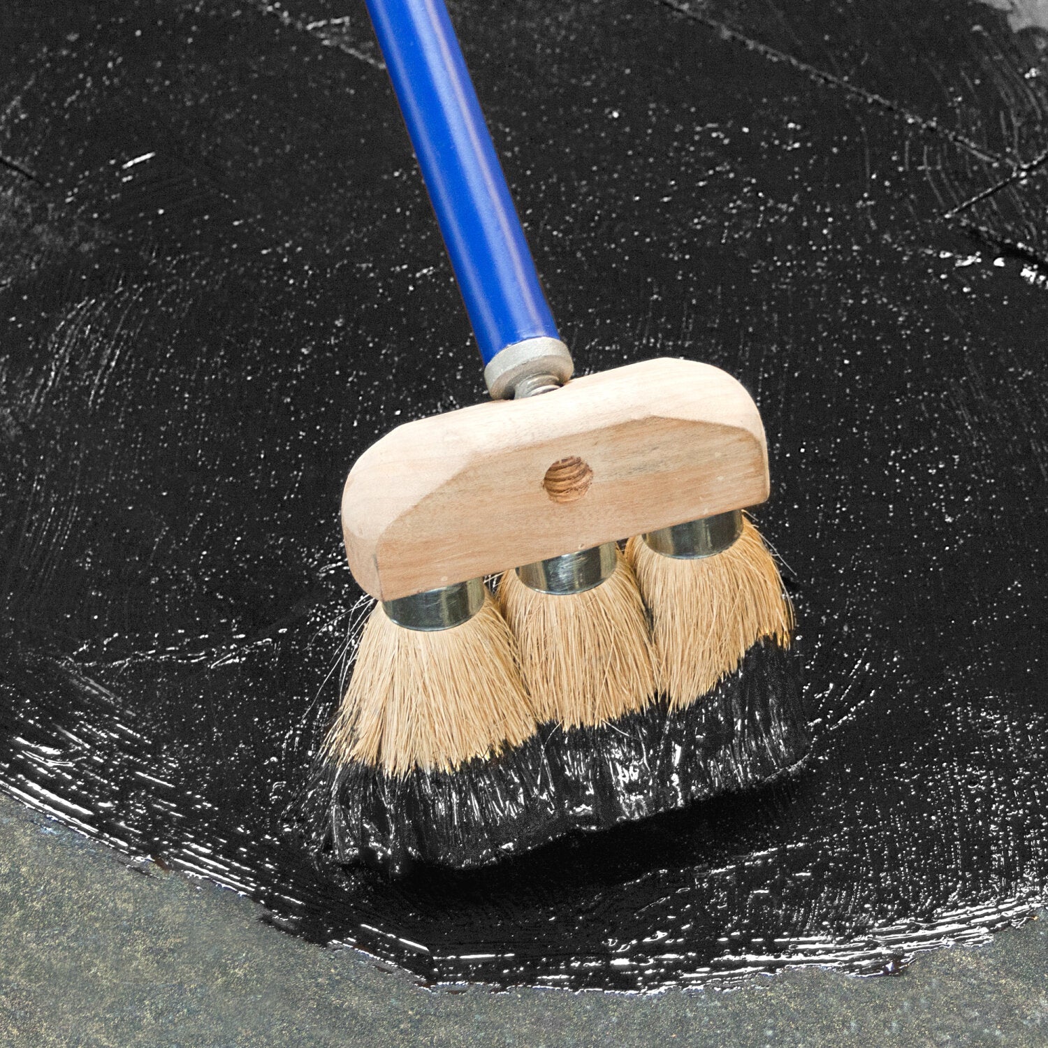 Kraft Tool BL501 3 Knot Roof Coating Brush Supply