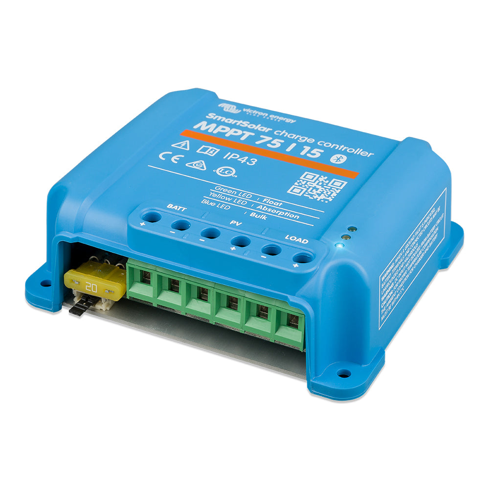 Victron SmartSolar MPPT Solar Charge Controller – 75V – 15Amp – UL Approved [SCC075015060R] Supply
