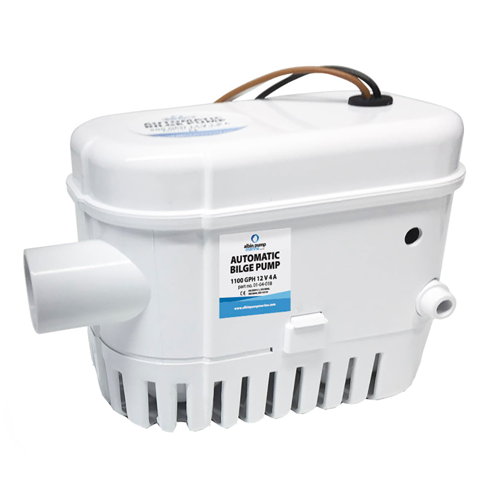 Albin Group Automatic Bilge Pump 1100 GPH – 24V [01-04-019] Hot on Sale