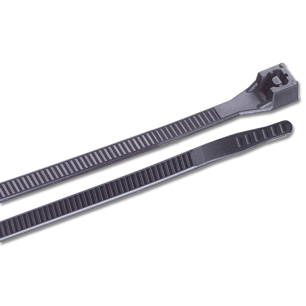 Ancor 11″ UV Black Standard Cable Zip Ties – 25 pack [199210] Supply
