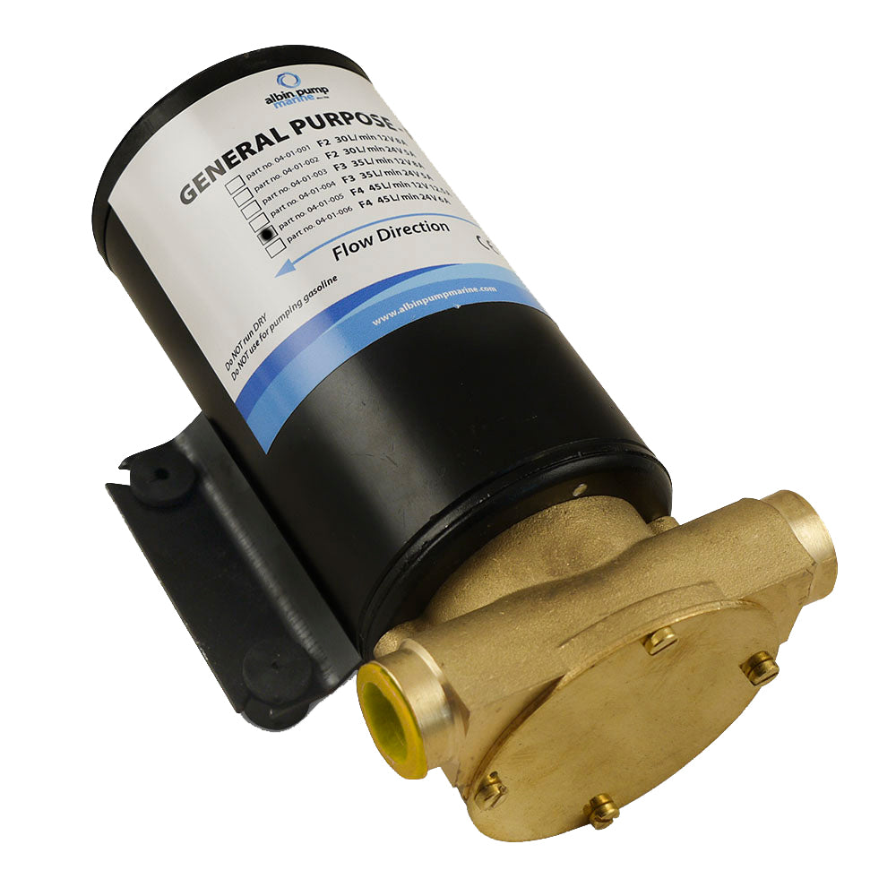 Albin Group Marine General Purpose Pump FIP F4 (12 GPM) – 12V [04-01-005] Supply