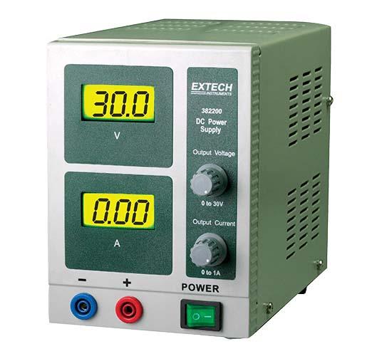 Extech DC Power Supply Single Output 30V/1A Online