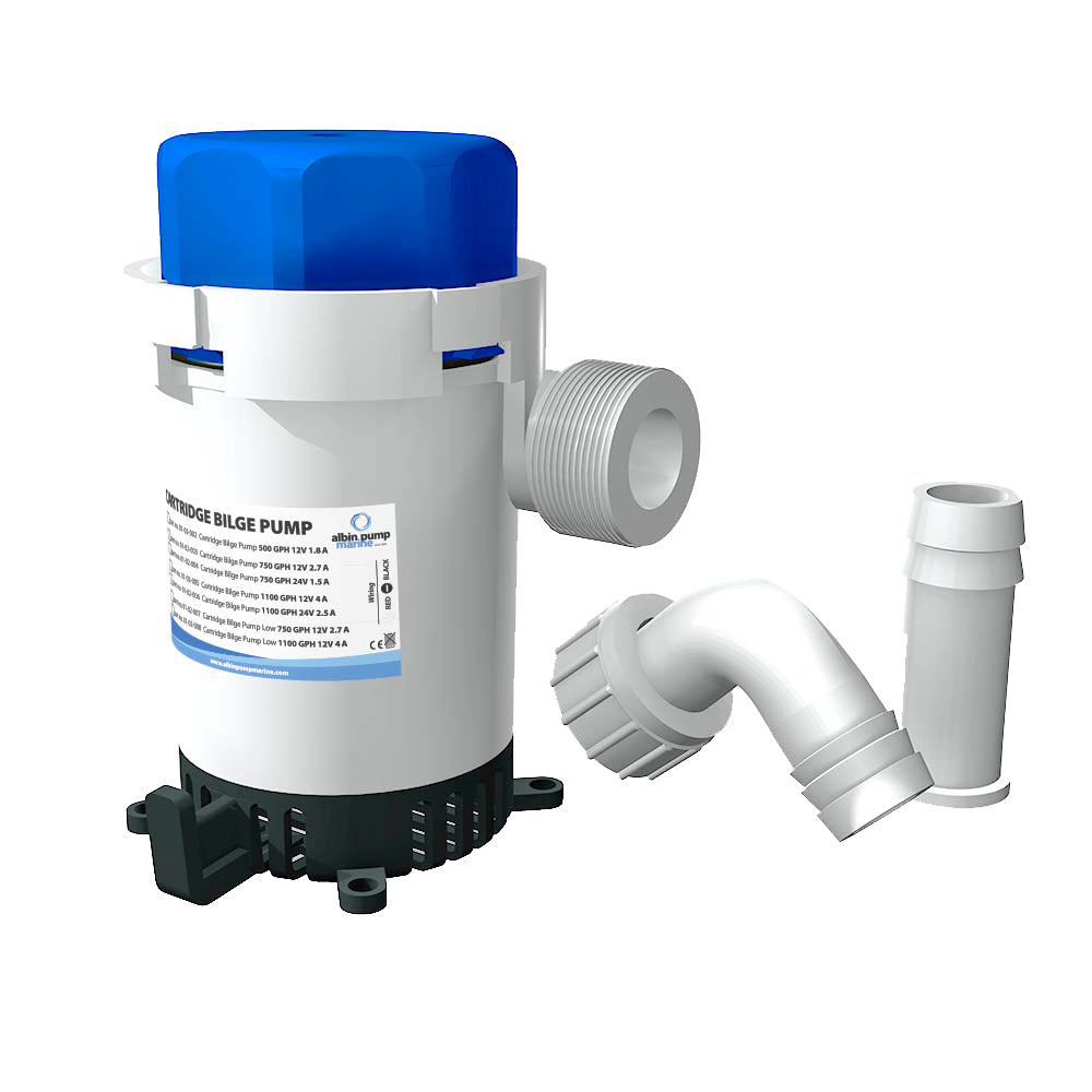 Albin Group Cartridge Bilge Pump 500GPH – 12V [01-02-002] Hot on Sale