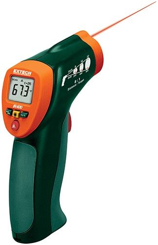 Extech IR400: Mini Infrared Thermometer with built-in laser pointer Fashion