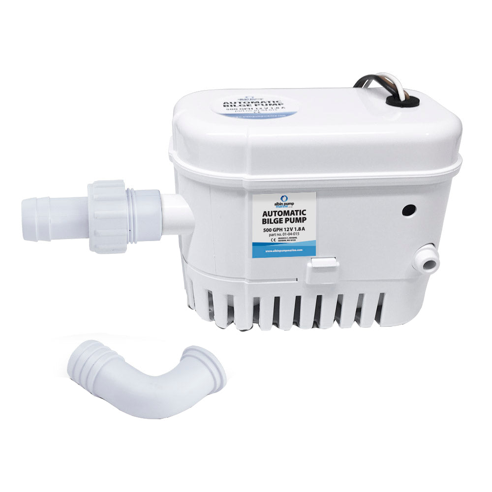 Albin Group Automatic Bilge Pump 500 GPH – 12V [01-04-015] on Sale