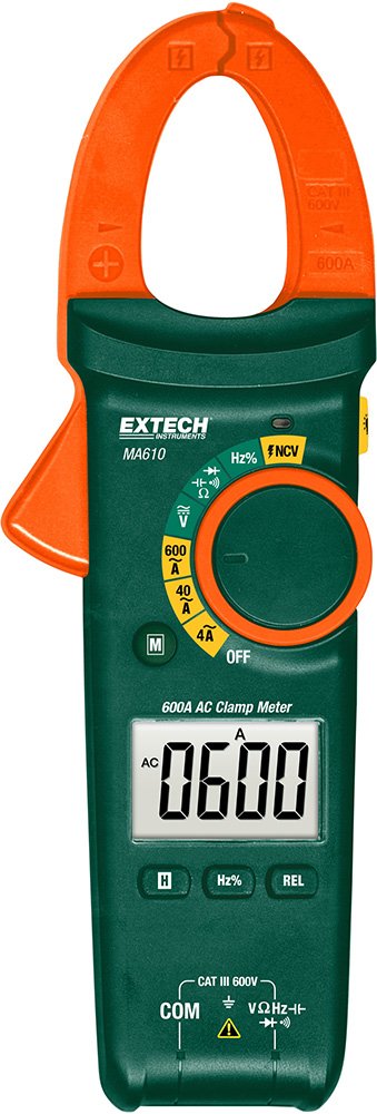 Extech MA610 600A Clamp Meter with NCV Detector Fashion