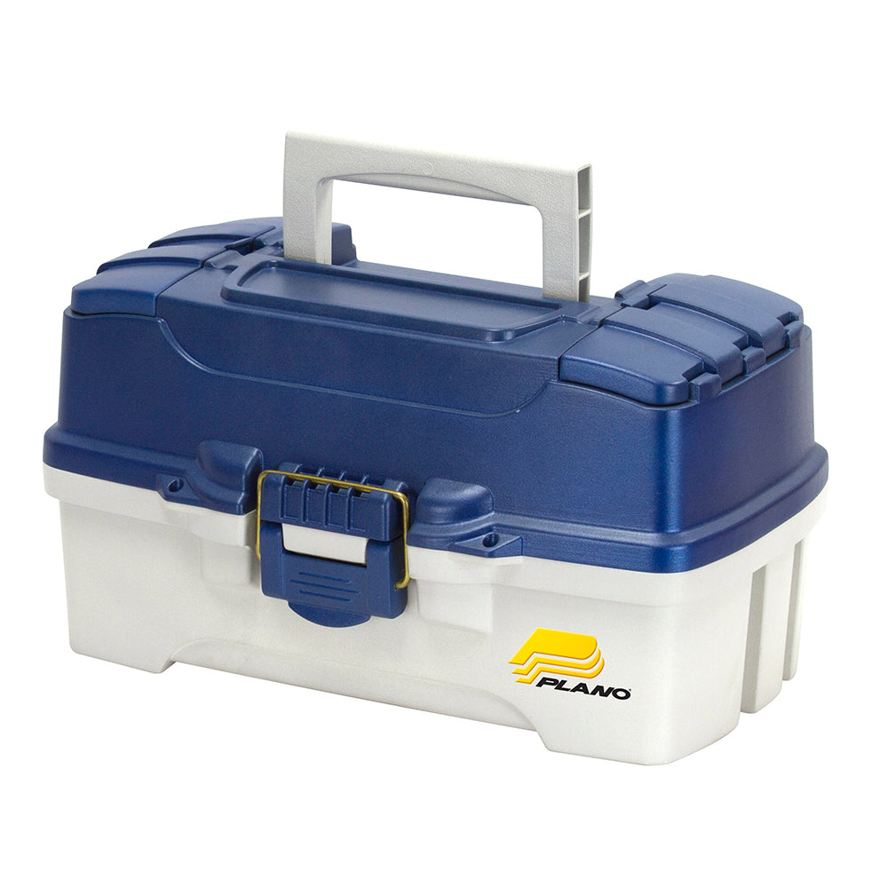 Plano 2-Tray Tackle Box w/Duel Top Access – Blue Metallic/Off White [620206] Hot on Sale
