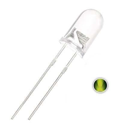 Flashing LED/Blinking LED – Yellow – 10mm Supply
