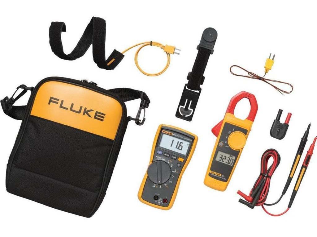 Fluke 116/323 HVAC Combo Kit – Includes Multimeter and Clamp Meter on Sale