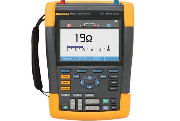 Fluke 190-202 ScopeMeter 200MHz  with SCC-290 kit Sale