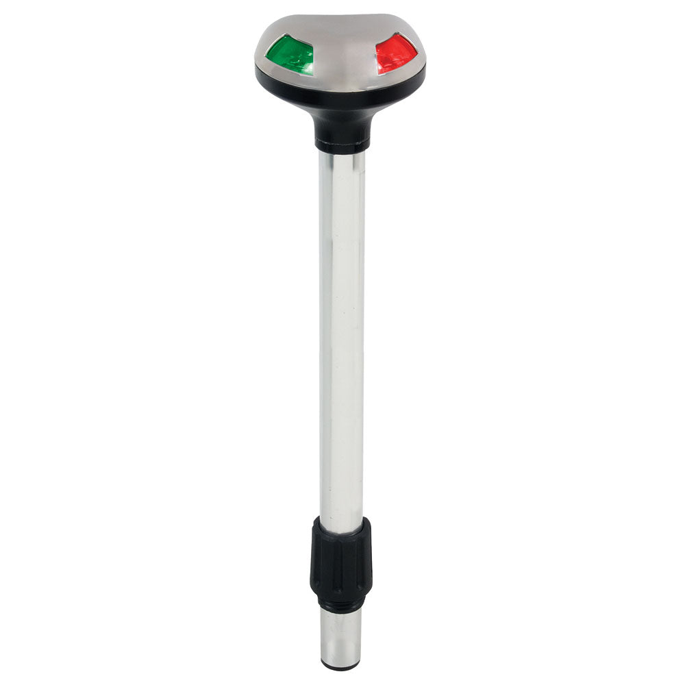 Perko Stealth Series LED Bi-Color 12″ Pole Light – Small Threaded Collar – 2 Mile [1619DP2BLK] Hot on Sale