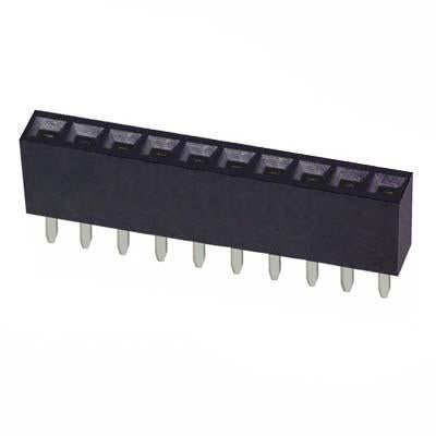 Female Header Receptacle 1 Row 10 Contacts on Sale