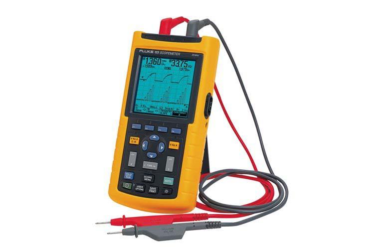 Fluke Handheld Digital Storage Oscilloscope Scope Meter With Software And Case And RS232 Cable Discount