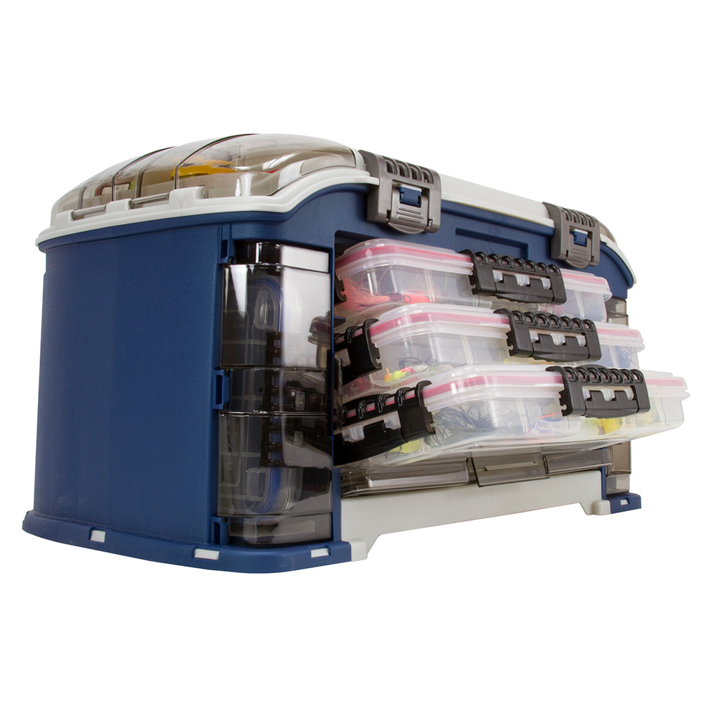 Plano Elite Series Angled Tackle System 3700 – Blue [797010] on Sale