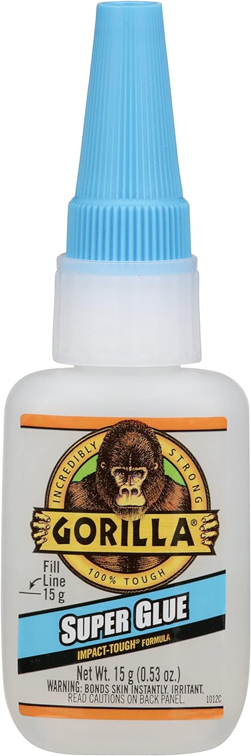 Gorilla 15 Gram Tube Super Glue, Dries in 10-45 seconds Sale