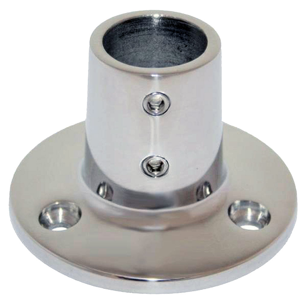 Whitecap ” O.D. 90 Degree Round Base SS Rail Fitting [6039C] Online now