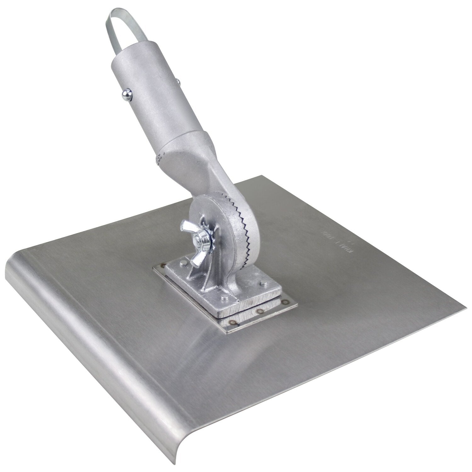 Kraft Tool CC031BT  8″ x 8″ 1/4″R Stainless Steel Walking Seamer/Edger with Button Handle Socket Online Hot Sale