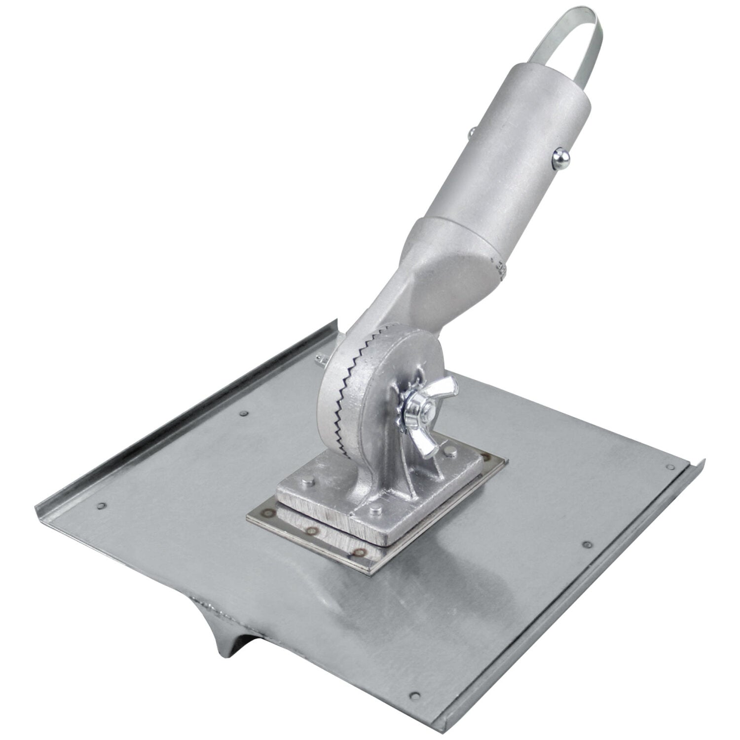 Kraft Tool CC027BT 8″ x 8″ 3/4″R, 7/8″D Stainless Steel Walking Seamer/Groover with Button Handle Socket Online now