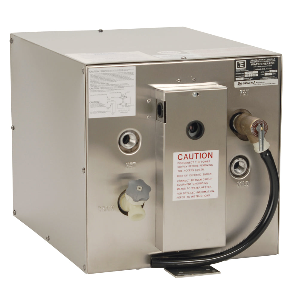 Whale Seaward 6 Gallon Hot Water Heater w/Rear Heat Exchanger – Stainless Steel – 120V – 1500W [S700] Online