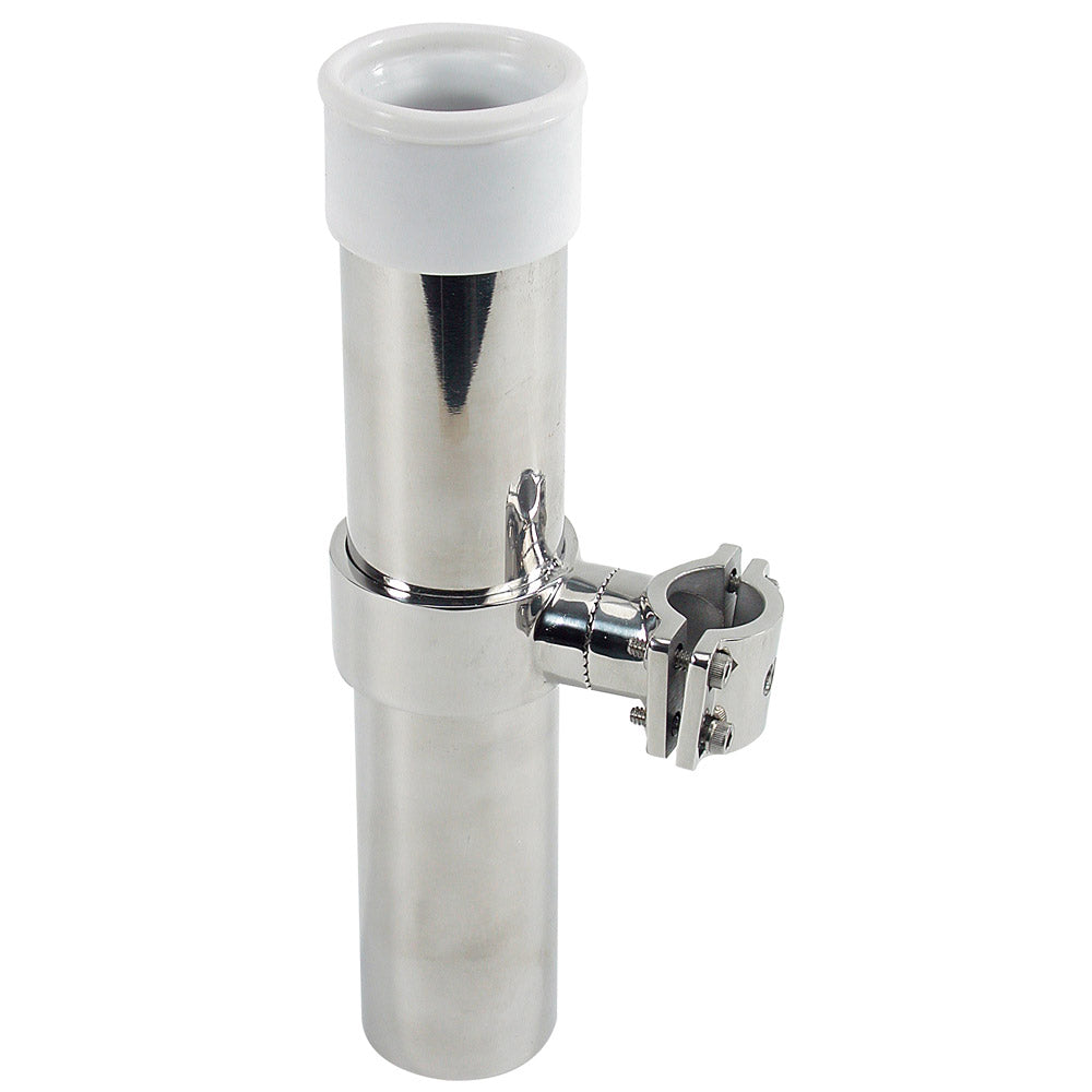 Whitecap Bluewater Series Rail Mount 10″ Rod Holder S.S. [S-7004CBLUE] Online Sale