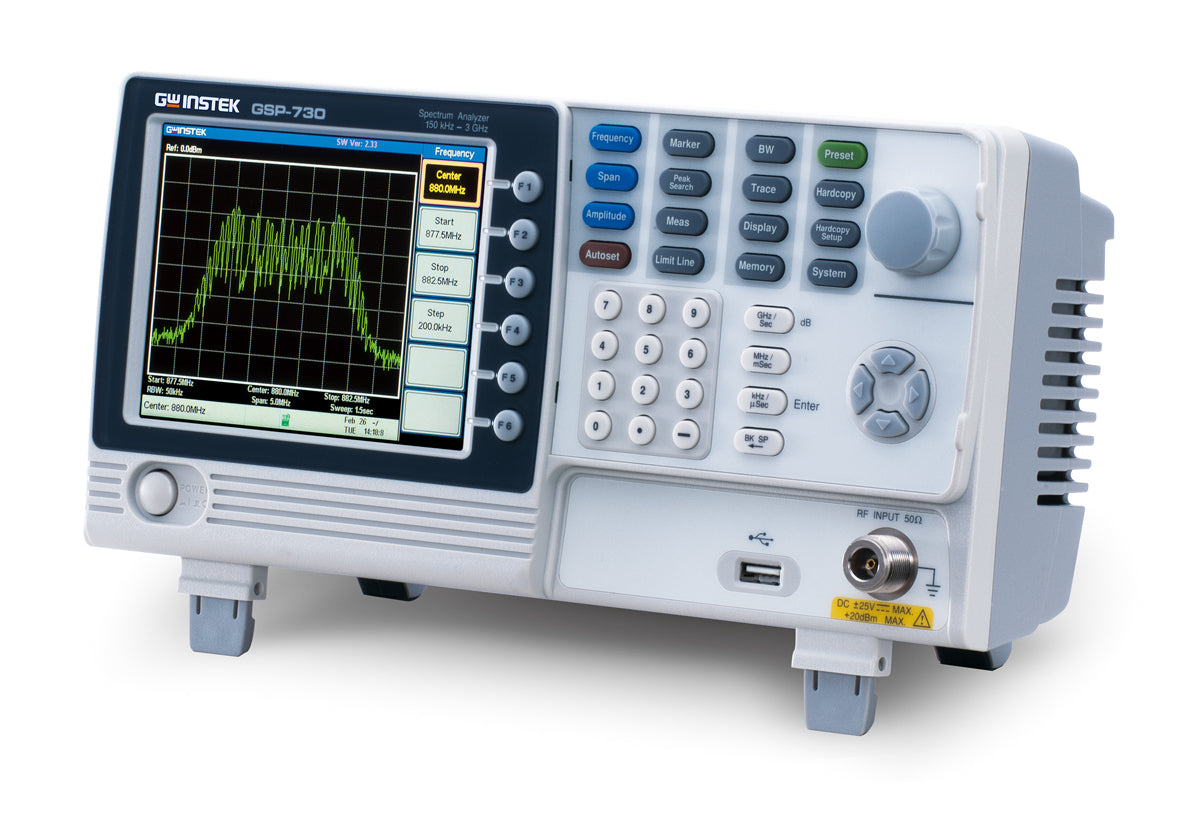 GW Instek GSP-730 3 GHz Spectrum Analyzer Online Sale