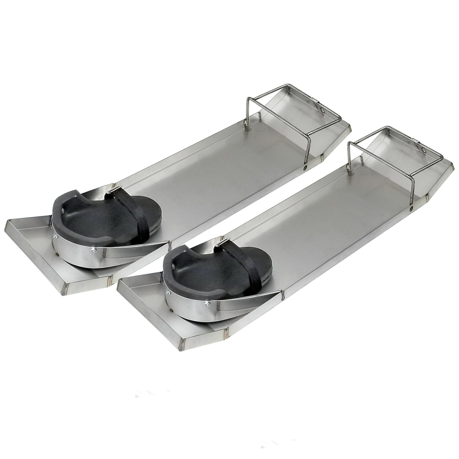 Kraft Tool CC162 28″ x 8″ Lightweight Stainless Steel Knee Boards (Pair) Online now