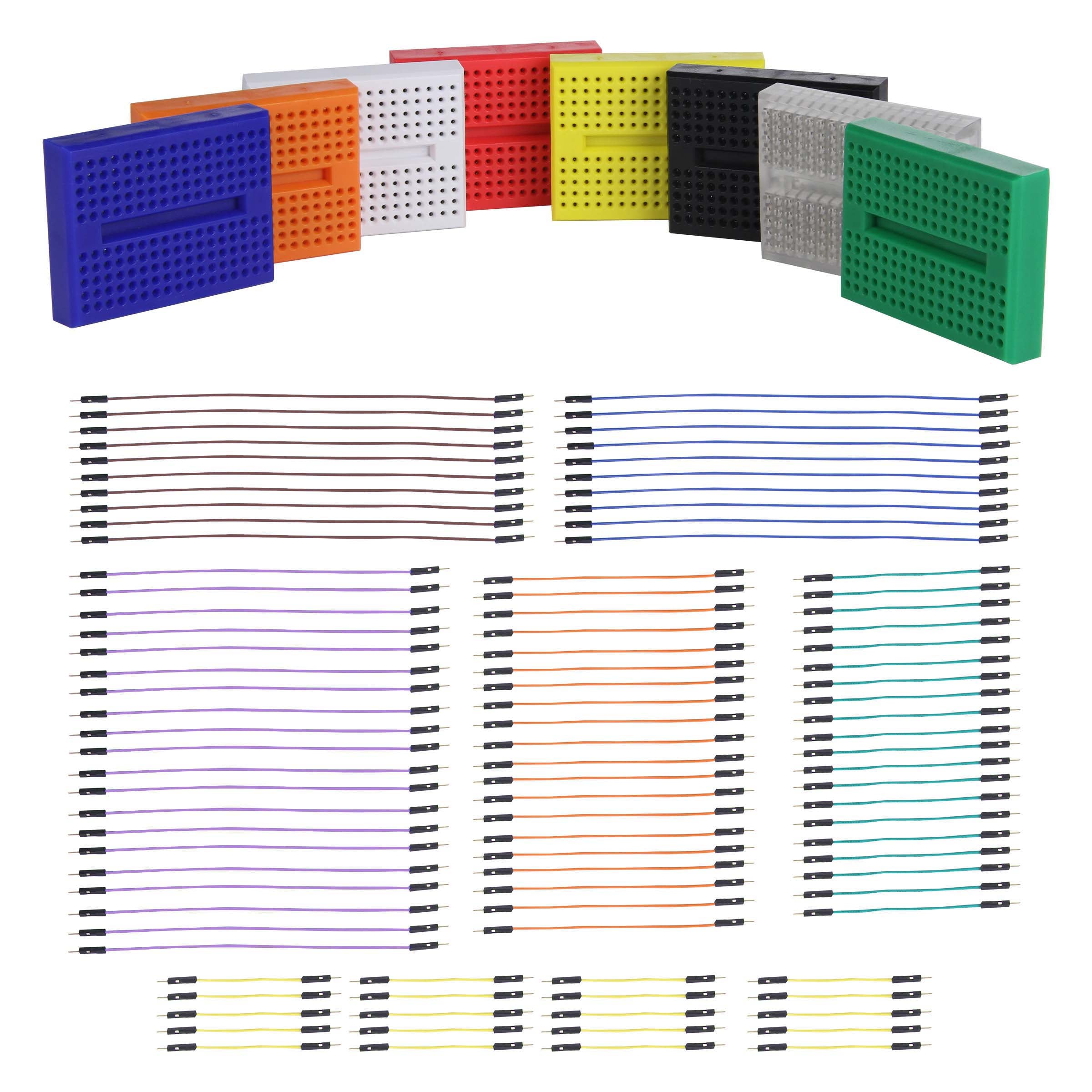 GS-170K1: Mini Breadboard Kit, 108 Pcs Hot on Sale