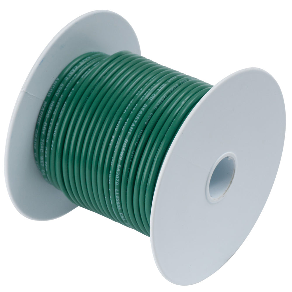 Ancor Green 18 AWG Tinned Copper Wire – 100′ [100310] Online Sale