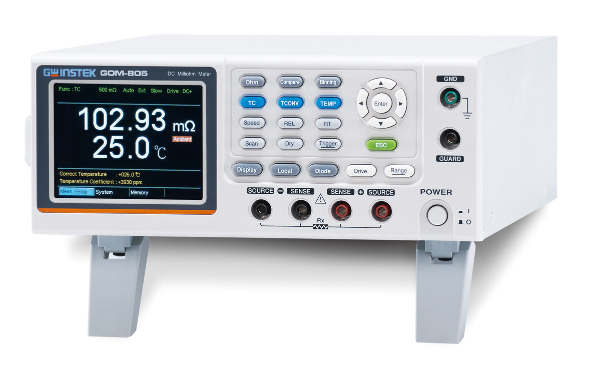 GW Instek GOM-804G DC Milli-Ohm Meter with GPIB Online now