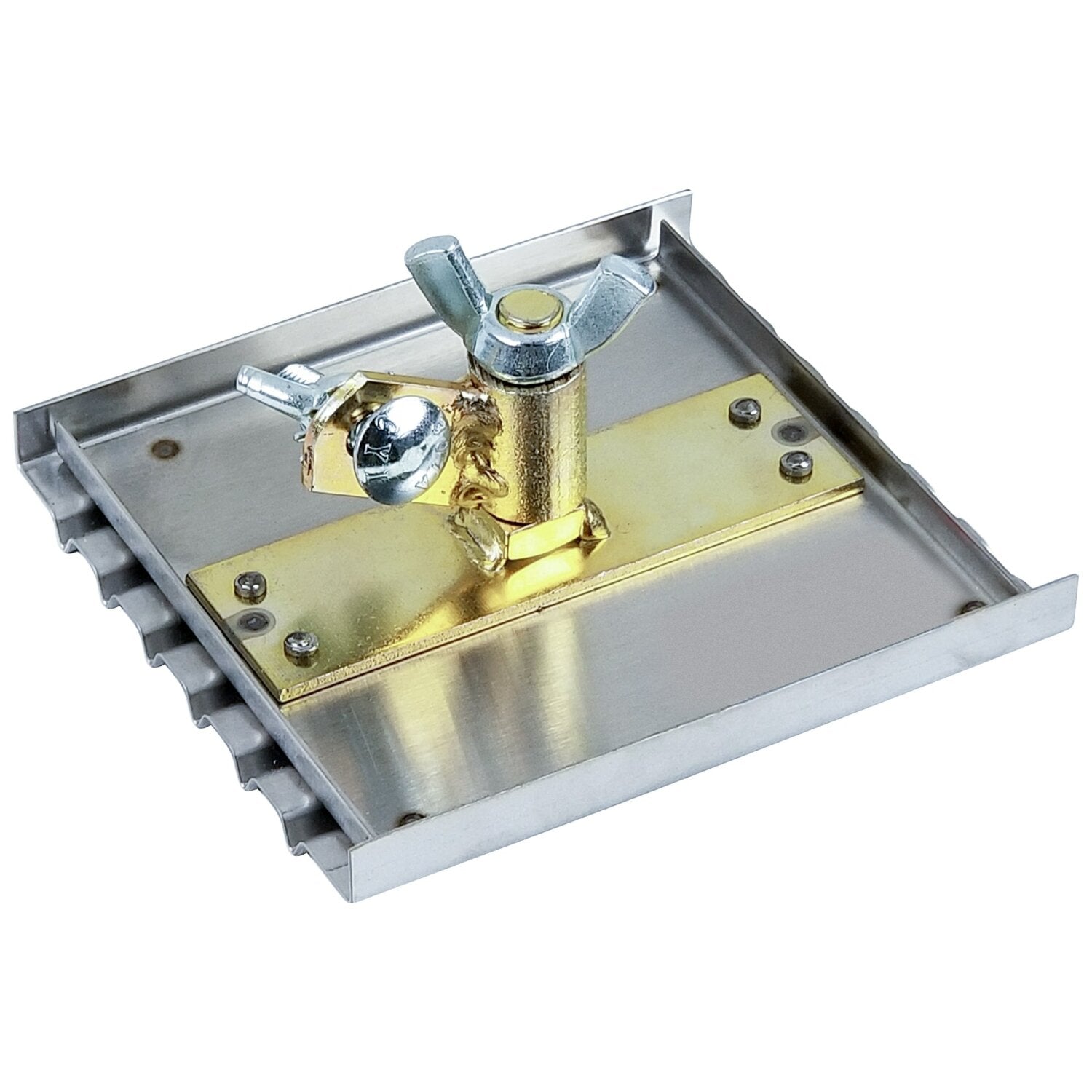Kraft Tool CC1131-01 6″x 5-1/2″ Stainless Steel Safety Walking Groover Online Hot Sale