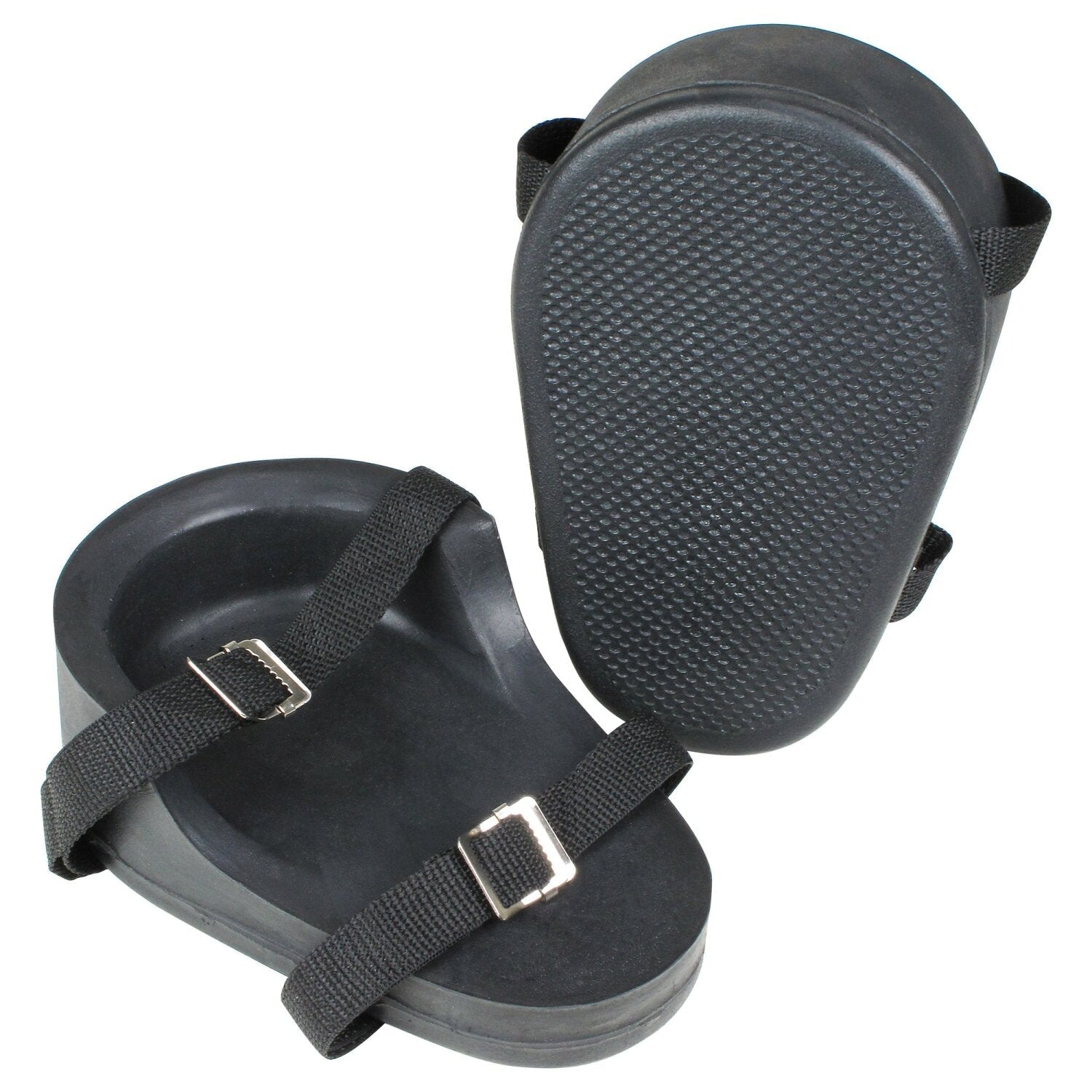 Kraft Tool CC150 31″ x 8″ Deluxe Heavy-Duty Stainless Steel Knee Boards (Pair) on Sale