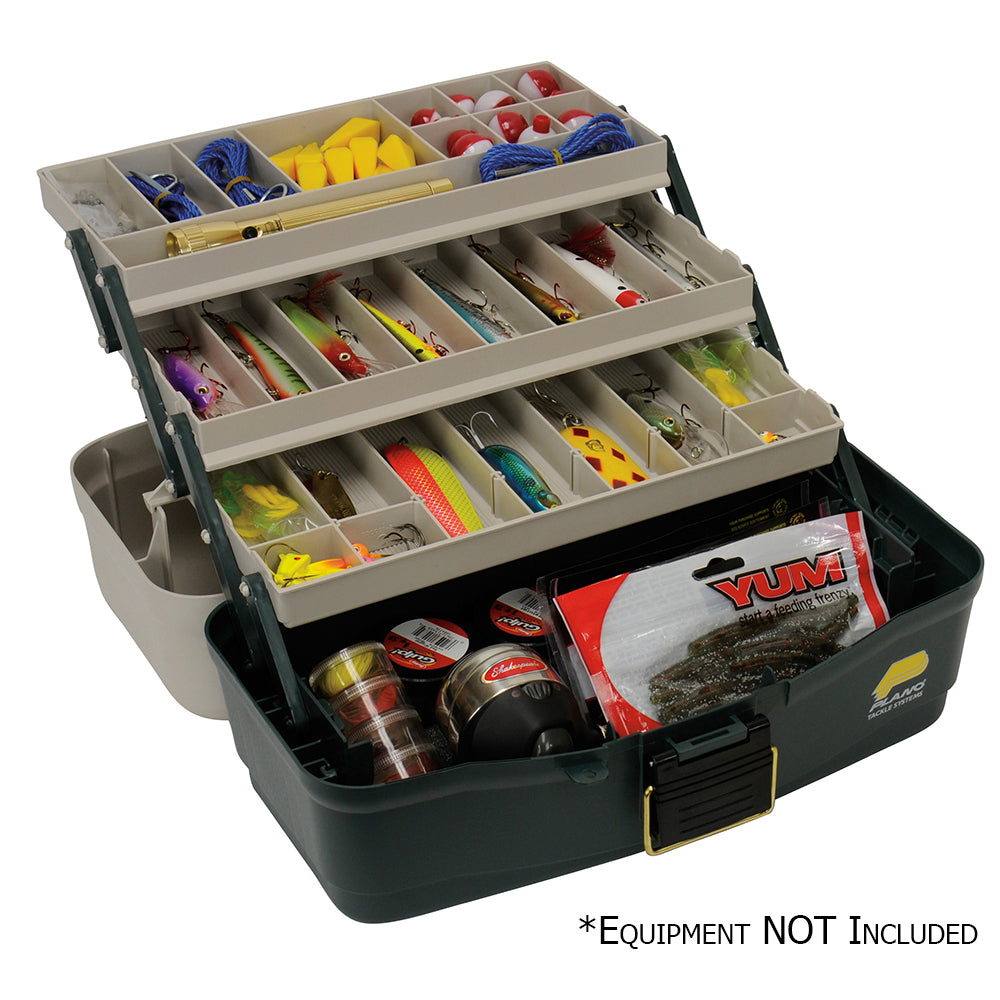 Plano Three-Tray Fixed Compartment Tackle Box [530006] Discount