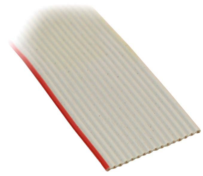 Gray Flat Ribbon Cable 16 Conductors Length 100 feet Online