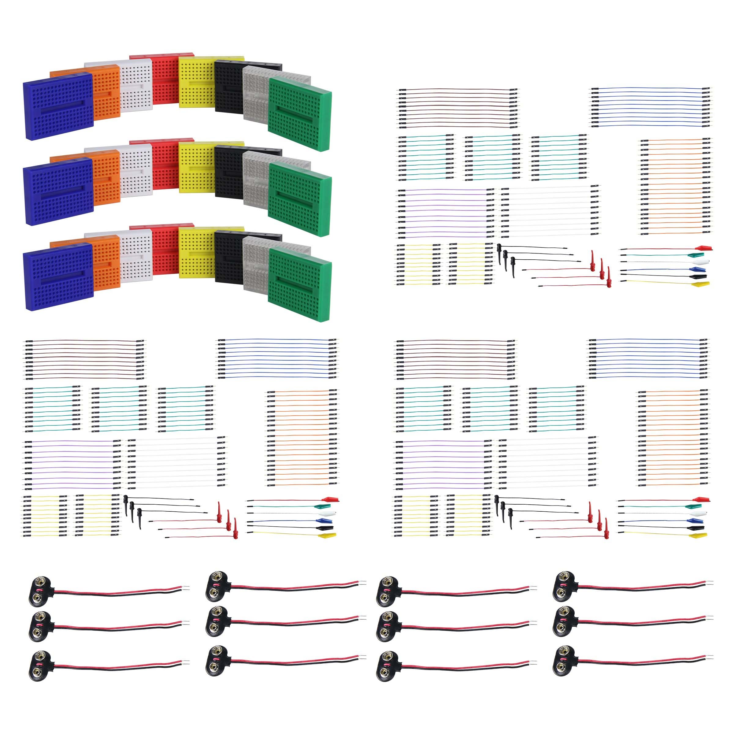 GS-170K2: Mini Breadboard Classroom Kit, 372 Pcs Online now