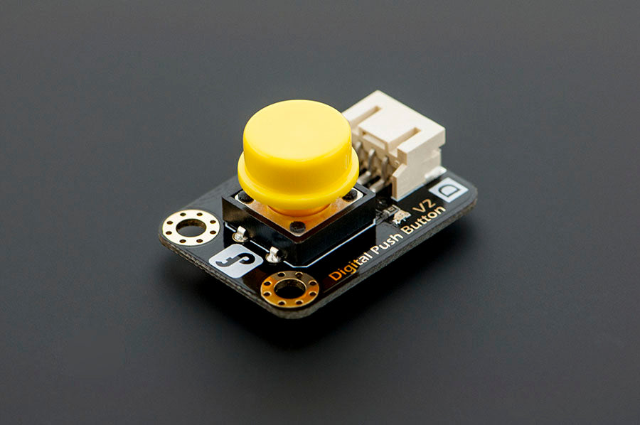Gravity: Digital Push Button (Yellow) Online now